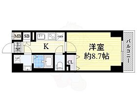 大阪府大阪市中央区玉造２丁目16番11号（賃貸マンション1K・5階・29.70㎡） その2