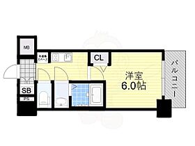 プレサンス新深江ディレット  ｜ 大阪府東大阪市足代北１丁目（賃貸マンション1K・9階・21.78㎡） その2