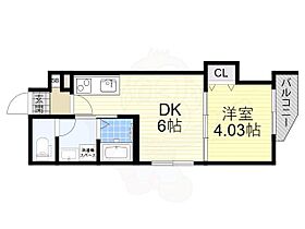 大阪府大阪市阿倍野区天王寺町北１丁目（賃貸マンション1DK・5階・24.49㎡） その2