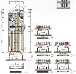 プレサンス谷町七丁目2 1Kの間取図画像