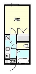 アクシス・8 1Kの間取図画像