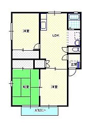 フレグランス・モア 3LDKの間取図画像