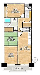 間取図画像 3LDK