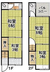 港晴2丁目　中古テラスハウス