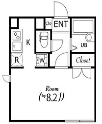 間取図画像 ワンルーム