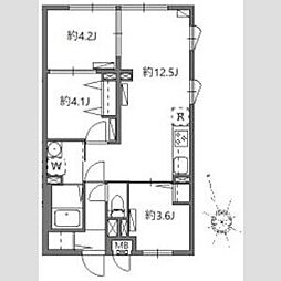 間取図画像 3LDK