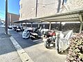 バイク置場には...