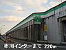 周辺：姫路バイパス市川インターまで220m