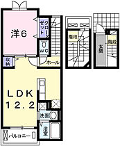 アマルフィ37 304 ｜ 兵庫県姫路市南条2丁目37番地（賃貸アパート1LDK・3階・52.99㎡） その2