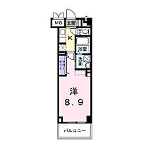 ザ　ベース東姫路 203 ｜ 兵庫県姫路市市之郷1039-4（賃貸マンション1K・2階・30.81㎡） その2