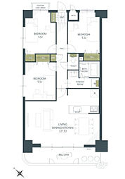 間取図画像 3LDK