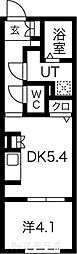 名古屋市営名城線 ナゴヤドーム前矢田駅 徒歩4分の賃貸マンション 4階1DKの間取り