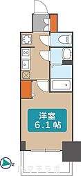 プレサンス丸の内アドブル 1Kの間取図画像