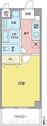 サウスバレイ浅間 1Kの間取図画像