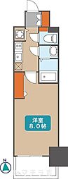 プレサンス新栄町ギャラント 1Kの間取図画像