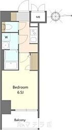 S-RESIDENE名駅北alesia(アレシア) 1Kの間取図画像