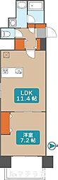 プレサンス丸の内フォート 1LDKの間取図画像