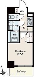S-RESIDENCEImaikearcana 1Kの間取図画像