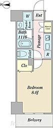 プロシード金山3 1Kの間取図画像
