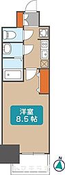 プレサンス大曽根駅前ファースト 1Kの間取図画像