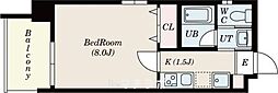 PrimalNagoyaFukiage 1Kの間取図画像