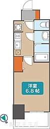 プレサンス上前津グレース 1Kの間取図画像