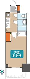 プレサンスTHE久屋大通レジェンド 1Kの間取図画像