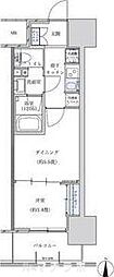 パークアクシス名古屋山王 1DKの間取図画像