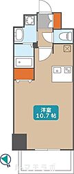 プレサンス東別院駅前コネクション 1Kの間取図画像