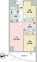 さくらヒルズフジミ 2LDKの間取図画像