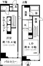 RESIDIA東桜2 1LDKの間取図画像