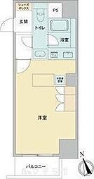 ドゥーエ大須 ワンルームの間取図画像