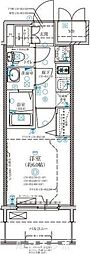 ディアレイシャス上前津 1Kの間取図画像