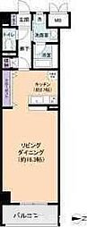 BPRレジデンス金山 1DKの間取図画像