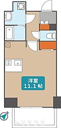 プレサンス鶴舞公園セラヴィ 1Kの間取図画像