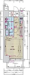 プレサンス栄フェル 1Kの間取図画像