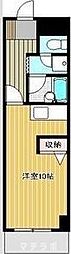 パティオ本山 ワンルームの間取図画像