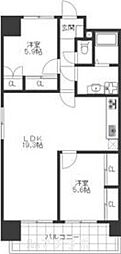 グレイスコート千代田 2LDKの間取図画像
