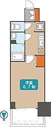 プレサンス金山デュアル 1Kの間取図画像