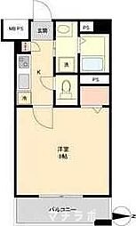 willDo金山正木 1Kの間取図画像