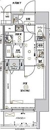 名古屋市北区稚児宮通2丁目マンション 1Kの間取図画像