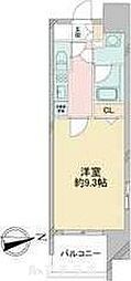 ルクレ新栄レジデンス 1Kの間取図画像