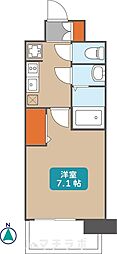 プレサンスTHE栄 1Kの間取図画像