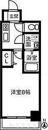 LIVCITY今池 1Kの間取図画像