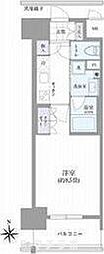 OKBアヴェニール菊井町 1Kの間取図画像