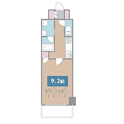 スタジオスクエア大須 1Kの間取図画像