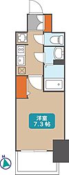 プレサンス新栄リベラ 1Kの間取図画像
