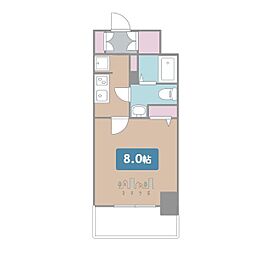 SHOKEN Residence名古屋SOUTH 1Kの間取図画像