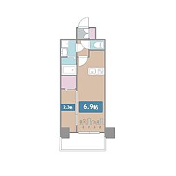 メイクスアート名古屋城西 1LDKの間取図画像