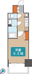 プレサンス鶴舞ファースト 1Kの間取図画像
